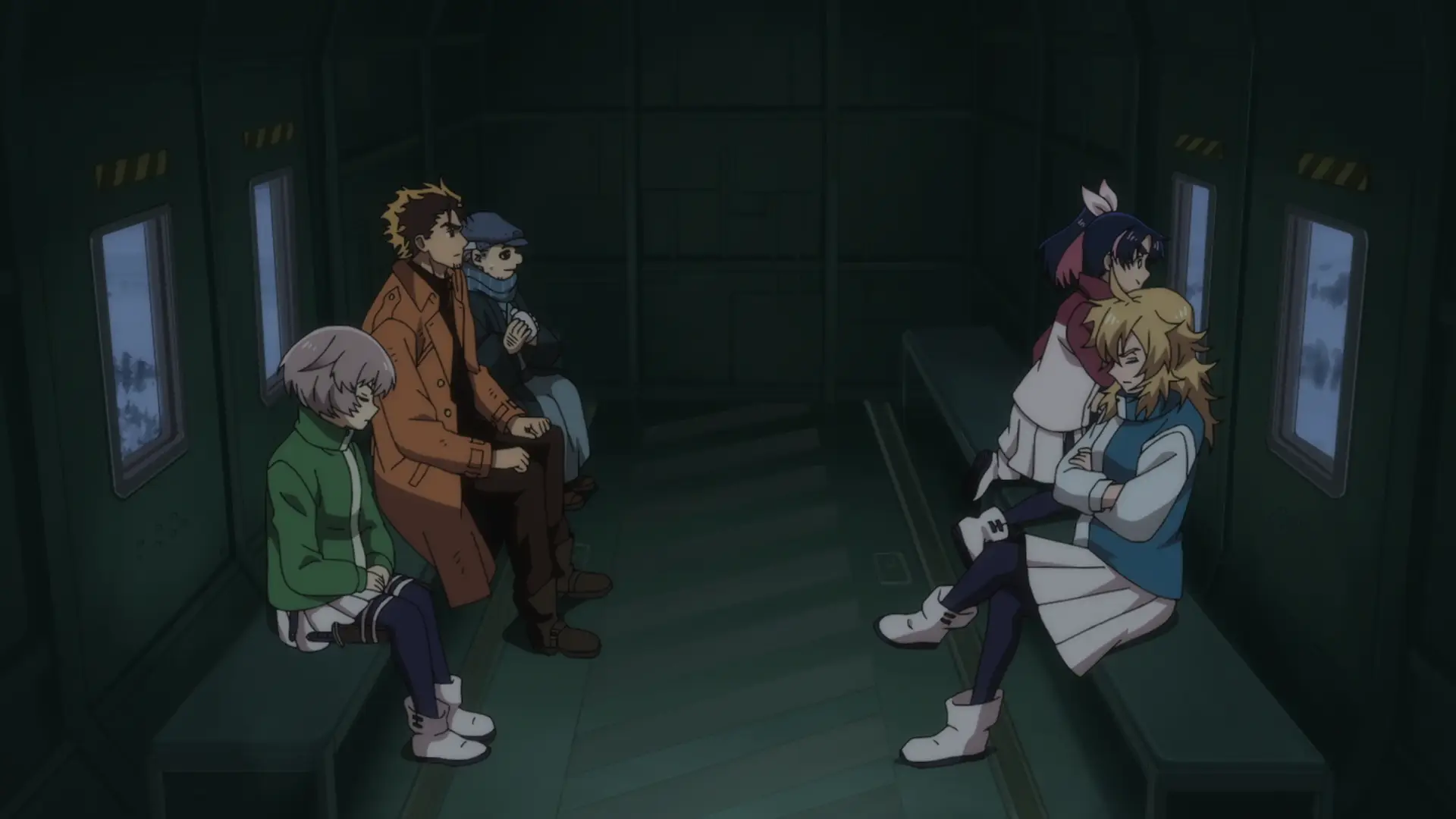 The striking age difference between Yashiro and the girls is always obvious, but here felt bigger than usual.